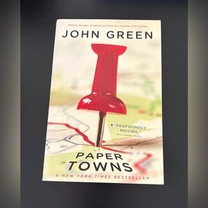 John Green 'Paper Towns' Book